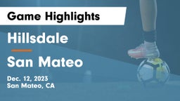 Hillsdale  vs San Mateo  Game Highlights - Dec. 12, 2023