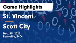 St. Vincent  vs Scott City  Game Highlights - Dec. 15, 2023