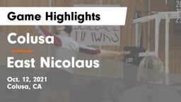 Colusa  vs East Nicolaus  Game Highlights - Oct. 12, 2021