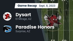 Recap: Dysart  vs. Paradise Honors  2023