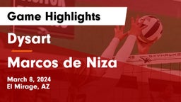 Dysart  vs Marcos de Niza Game Highlights - March 8, 2024