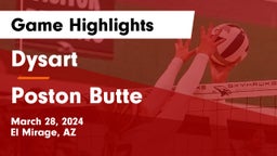 Dysart  vs Poston Butte  Game Highlights - March 28, 2024