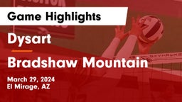 Dysart  vs Bradshaw Mountain Game Highlights - March 29, 2024