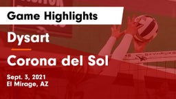 Dysart  vs Corona del Sol  Game Highlights - Sept. 3, 2021