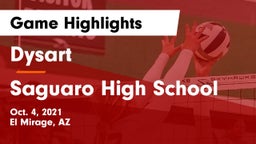 Dysart  vs Saguaro High  School Game Highlights - Oct. 4, 2021