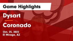 Dysart  vs Coronado Game Highlights - Oct. 25, 2022