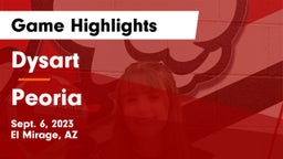 Dysart  vs Peoria  Game Highlights - Sept. 6, 2023
