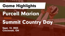 Purcell Marian  vs Summit Country Day Game Highlights - Sept. 12, 2023