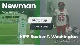 Matchup: Newman  vs. KIPP Booker T. Washington  2019