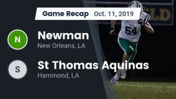 Recap: Newman  vs. St Thomas Aquinas 2019