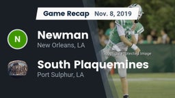 Recap: Newman  vs. South Plaquemines  2019