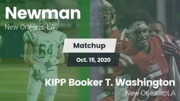 Matchup: Newman  vs. KIPP Booker T. Washington  2020