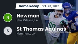 Recap: Newman  vs. St Thomas Aquinas 2020