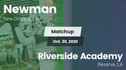 Matchup: Newman  vs. Riverside Academy 2020
