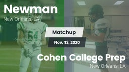 Matchup: Newman  vs. Cohen College Prep 2020