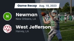 Recap: Newman  vs. West Jefferson  2023