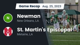 Recap: Newman  vs. St. Martin's Episcopal  2023