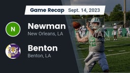 Recap: Newman  vs. Benton  2023