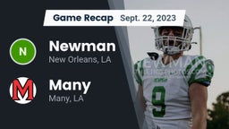Recap: Newman  vs. Many  2023