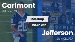 Matchup: Carlmont  vs. Jefferson  2017
