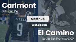 Matchup: Carlmont  vs. El Camino  2018