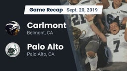 Recap: Carlmont  vs. Palo Alto  2019