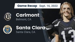 Recap: Carlmont  vs. Santa Clara  2022