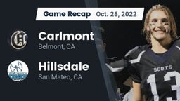 Recap: Carlmont  vs. Hillsdale  2022