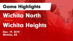 Wichita North  vs Wichita Heights  Game Highlights - Dec. 19, 2019