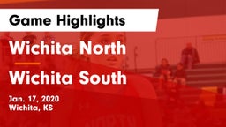 Wichita North  vs Wichita South  Game Highlights - Jan. 17, 2020