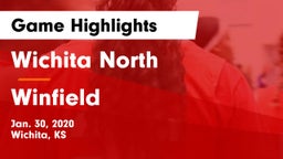 Wichita North  vs Winfield  Game Highlights - Jan. 30, 2020