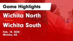 Wichita North  vs Wichita South  Game Highlights - Feb. 18, 2020