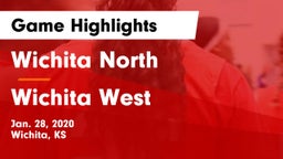 Wichita North  vs Wichita West  Game Highlights - Jan. 28, 2020