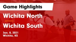 Wichita North  vs Wichita South  Game Highlights - Jan. 8, 2021