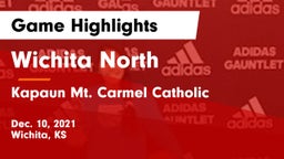 Wichita North  vs Kapaun Mt. Carmel Catholic  Game Highlights - Dec. 10, 2021