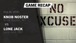 Recap: Knob Noster  vs. Lone Jack  2016