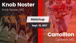 Matchup: Knob Noster High vs. Carrollton  2017