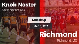 Matchup: Knob Noster High vs. Richmond  2017