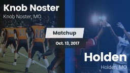 Matchup: Knob Noster High vs. Holden  2017