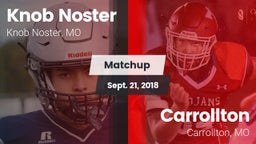 Matchup: Knob Noster High vs. Carrollton  2018