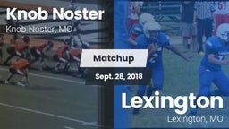 Matchup: Knob Noster High vs. Lexington  2018
