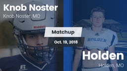 Matchup: Knob Noster High vs. Holden  2018