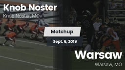 Matchup: Knob Noster High vs. Warsaw  2019