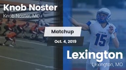 Matchup: Knob Noster High vs. Lexington  2019