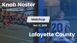 Matchup: Knob Noster High vs. Lafayette County  2019