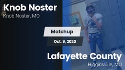 Matchup: Knob Noster High vs. Lafayette County  2020