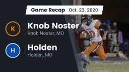Recap: Knob Noster  vs. Holden  2020