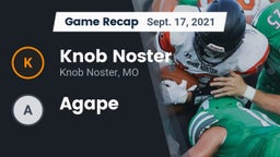 Recap: Knob Noster  vs. Agape  2021