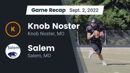 Recap: Knob Noster  vs. Salem  2022