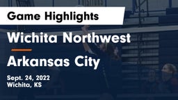 Wichita Northwest  vs Arkansas City  Game Highlights - Sept. 24, 2022